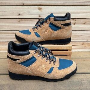 New Balance Rainer Tan Teal Hiking Boots Sneakers